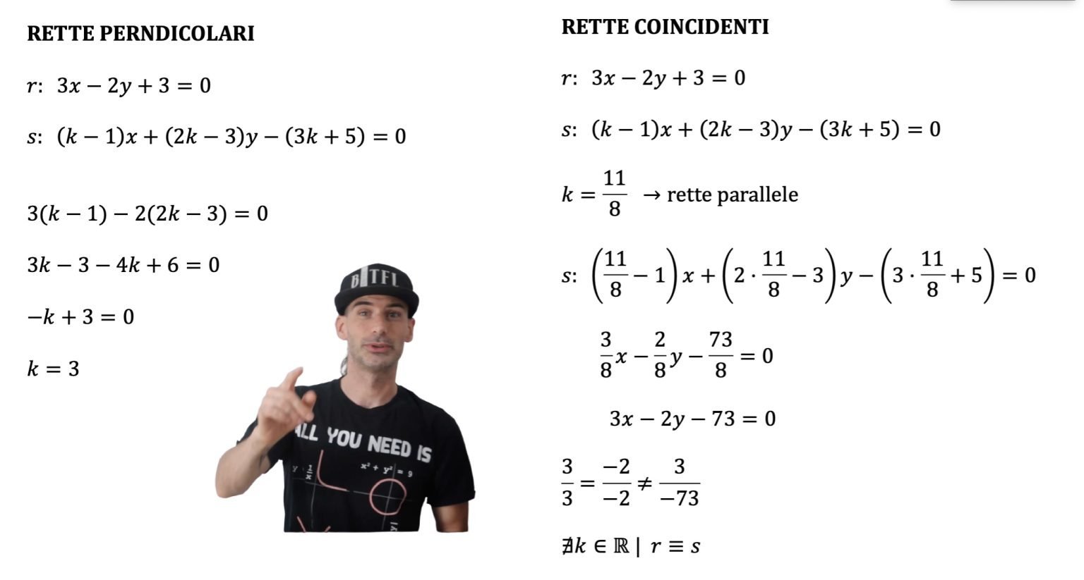 RETTE PARALLELE E PERPENDICOLARI - Andrea il Matematico
