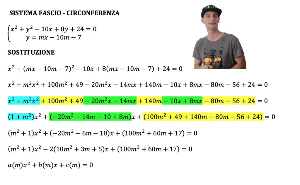 rette tangenti alla circonferenza