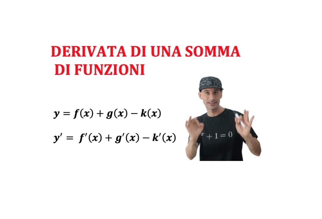 derivata di una somma di funzioni
