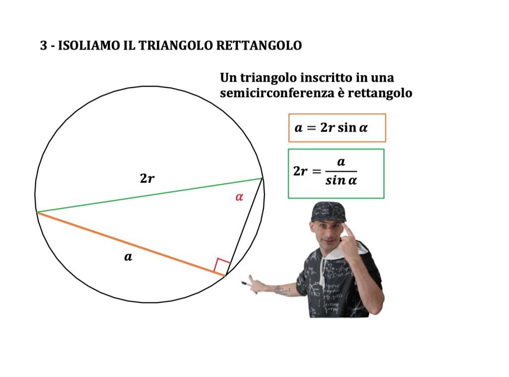 teorema dei seni, goniometria