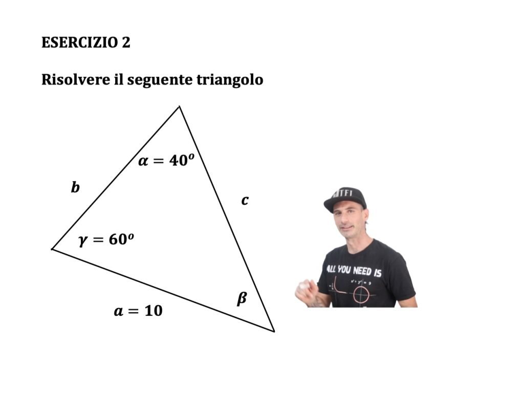 teorema dei seni, goniometria