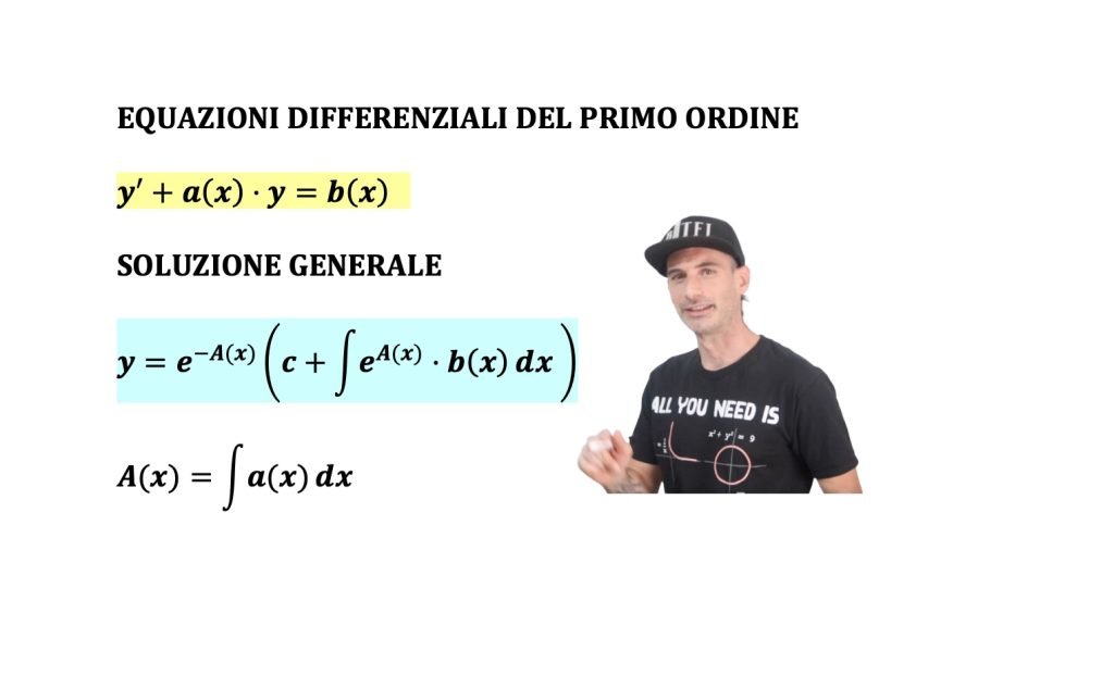 equazioni differenziali del primo ordine