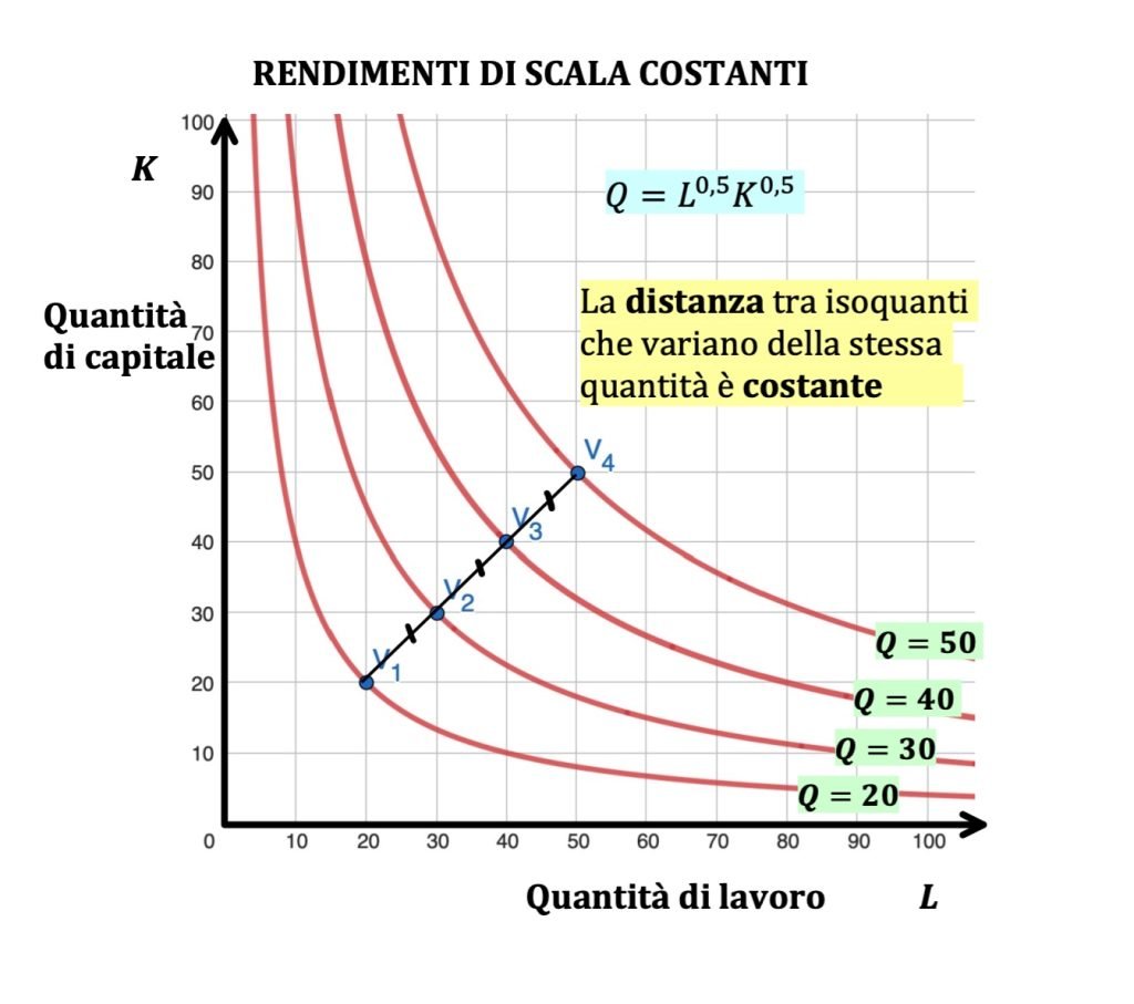 isoquanti e isocosti, teoria dell'impresa, microeconomia