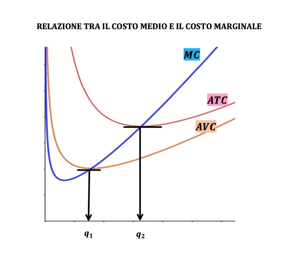 costo medio e costo marginale