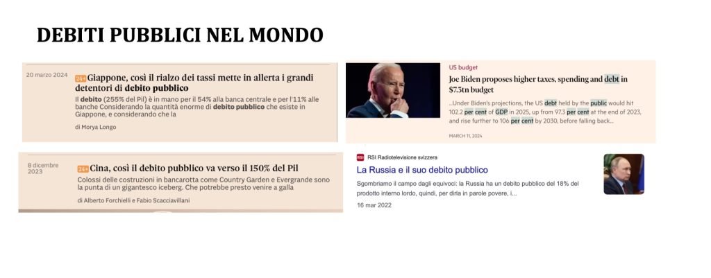 bilancio dello stato: imposte, tasse contributi, spesa pubblica e debito pubblico