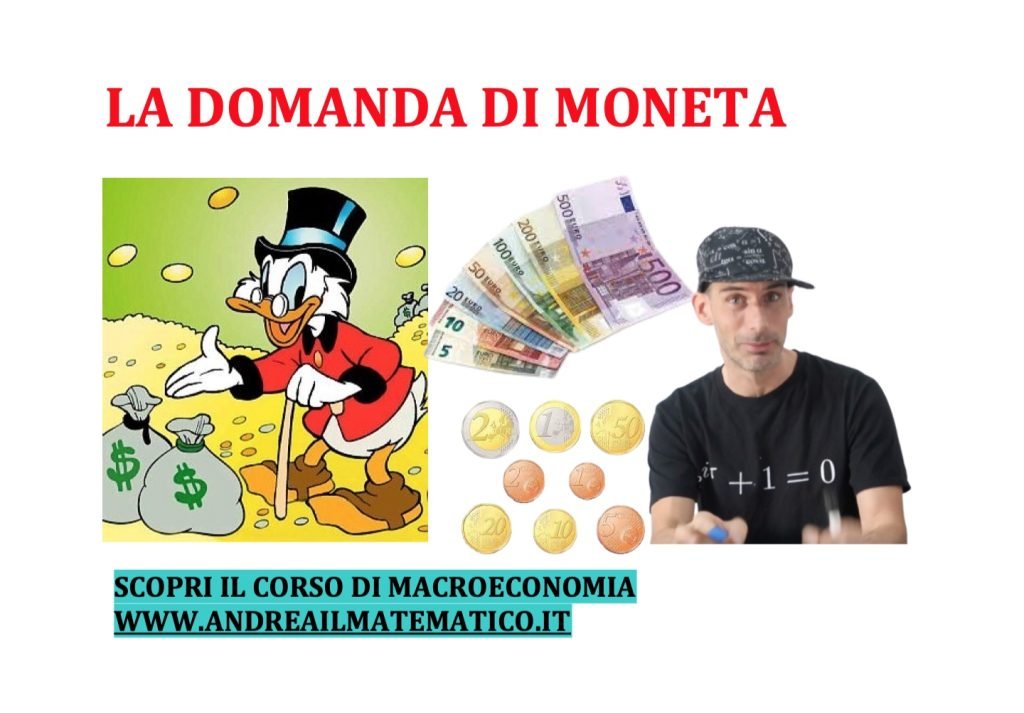 domanda di moneta, reddito e tasso di interesse, teoria keynesiana