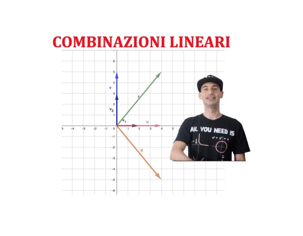 combinazioni lineari di vettori