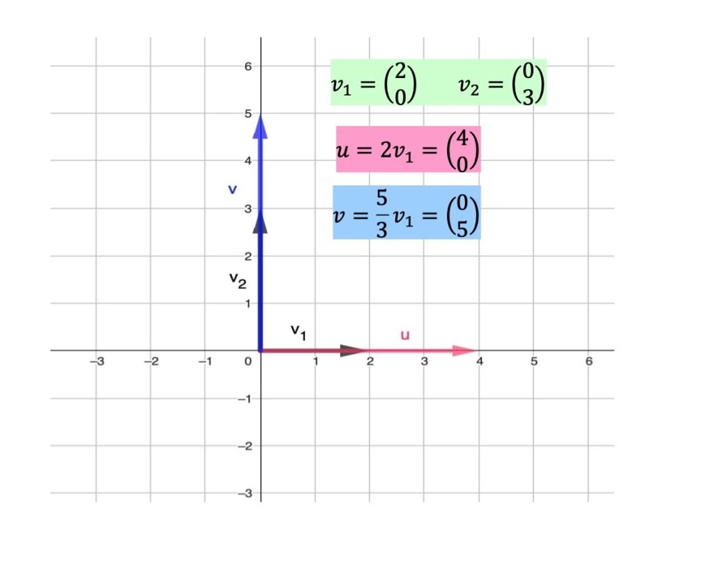 combinazioni lineari di vettori