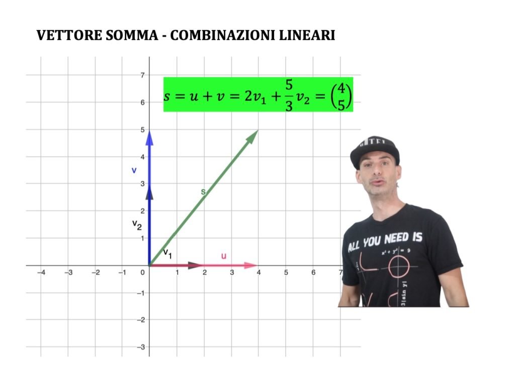 combinazioni lineari di vettori