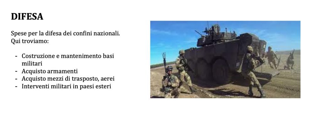 Intervento dello Stato nell'economia, difesa