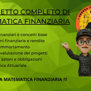 PACCHETTO COMPLETO DI MATEMATICA FINANZIARIA