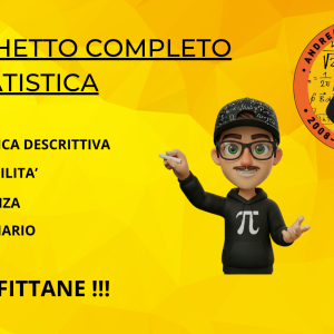 PACCHETTO COMPLETO DI STATISTICA
