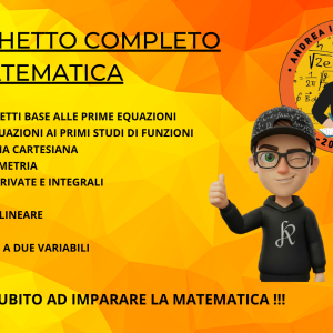 PACCHETTO COMPLETO DI MATEMATICA